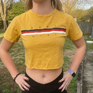 cropped baby girl t-shirt